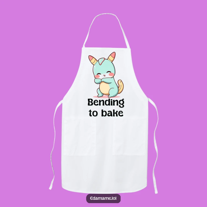 Funny Churro Yoga Apron: Cook with Flexibility and Laughter