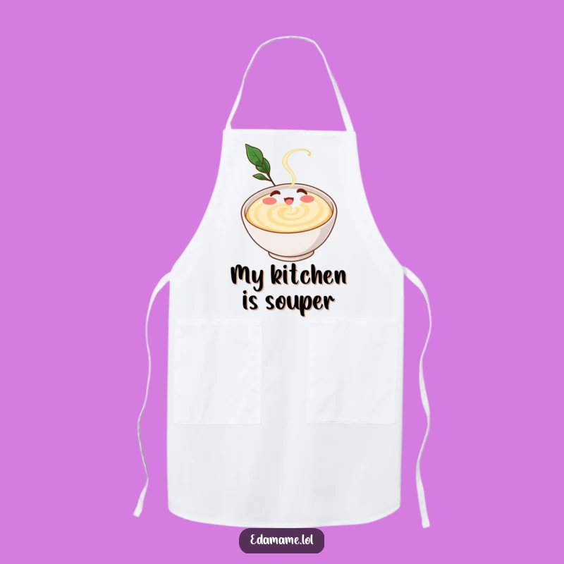 Funny Dashi Broth Chef Apron: Cook with Umami Flair, Excellent Funny Gift!