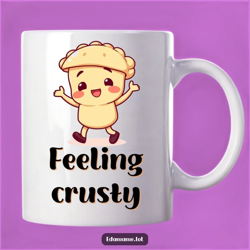 Funny Pie Jig Mug, Dessert Dance Humor, Delicious Funny Gift