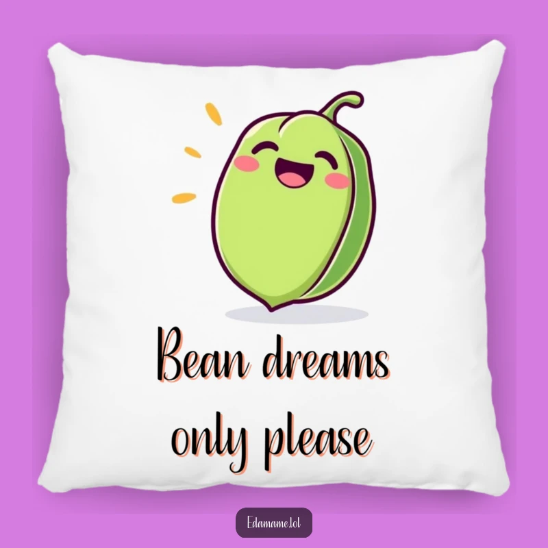 Funny Edamame Pillow: Snuggle Up with This Giggling Pod's Hilarious Comfort