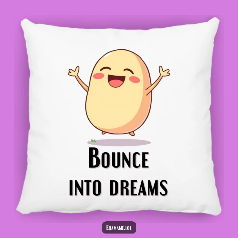 Funny Laughing Bean Pod Pillow: Comfy Veggie Joy, Perfect Gift