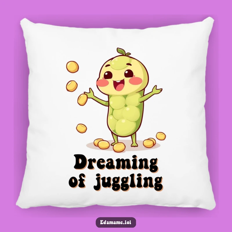 Funny Edamame Juggler Pillow - Cozy Bean Pod Comfort Gift