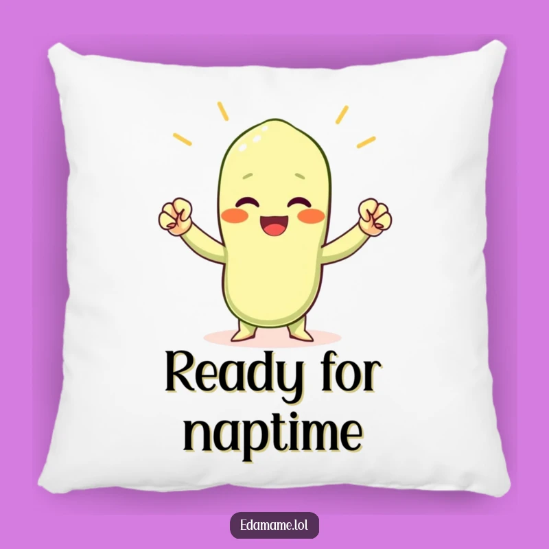 Funny Cheering Edamame Pillow - Comfy Victory Support Bean Gift