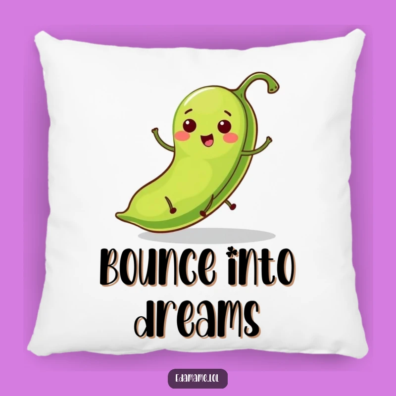 Funny Hopping Bean Pod Pillow: Cuddle Up With This Hilarious Green Character