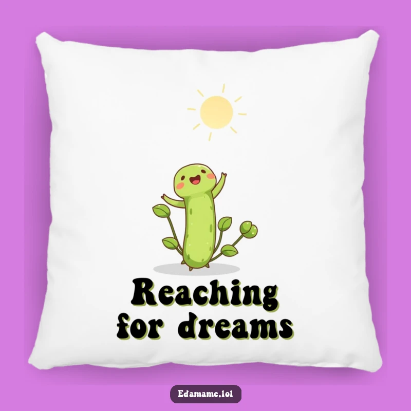 Funny Edamame Shoot Pillow: Cozy Comfort for Sunny Souls