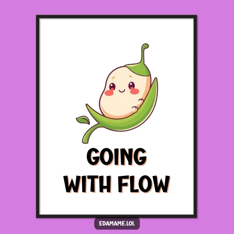 Funny Bean Pod Sliding Digital Art - Hilarious Smooth Download!