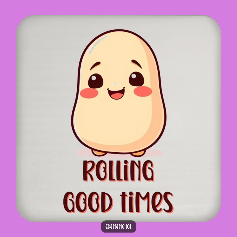 Funny Soy Bean Rolling Coaster - Protect Surfaces with Humor - Unique Funny Gift Set