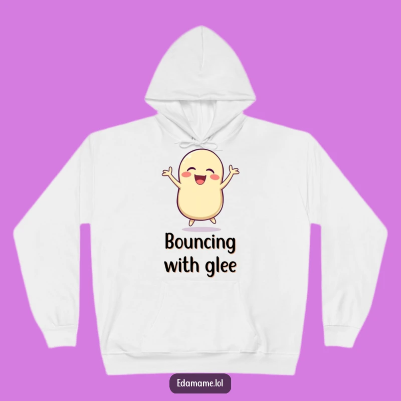 Funny Bean Pod Hoodie: Jumping Comfort, a Cozy and Funny Gift
