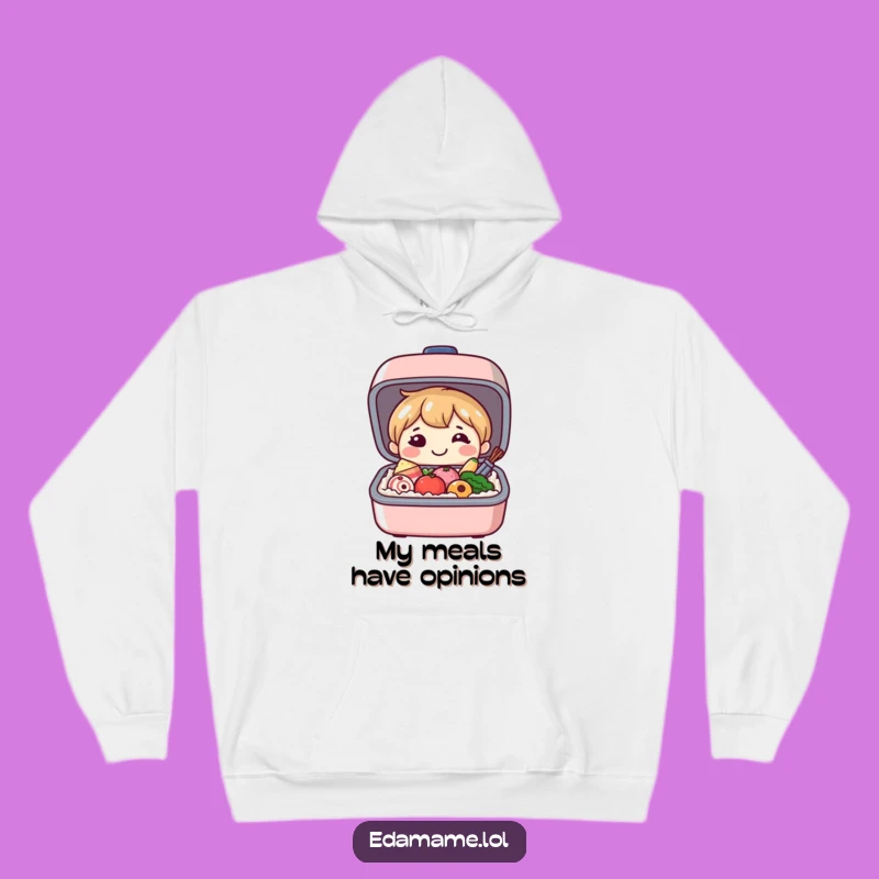 Cozy Funny Bento Box Hoodie: Warm Up with Happy Food, Great Funny Gift!