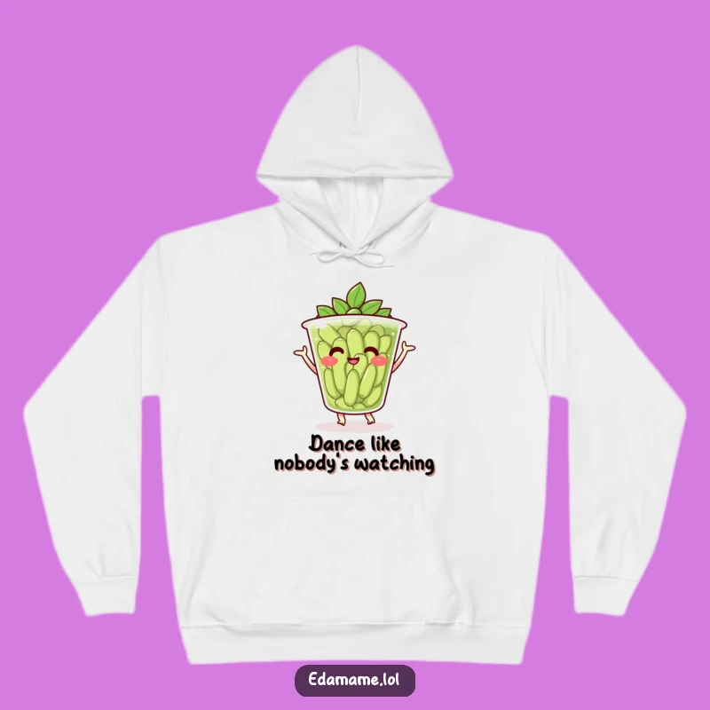 Funny Edamame Dance Hoodie - Cozy Bean Sweatshirt Gift