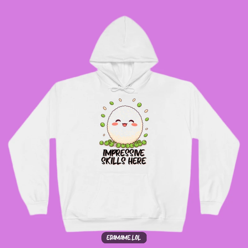Funny Juggling Rice Ball Hoodie: Cozy and Cheerful Apparel for All