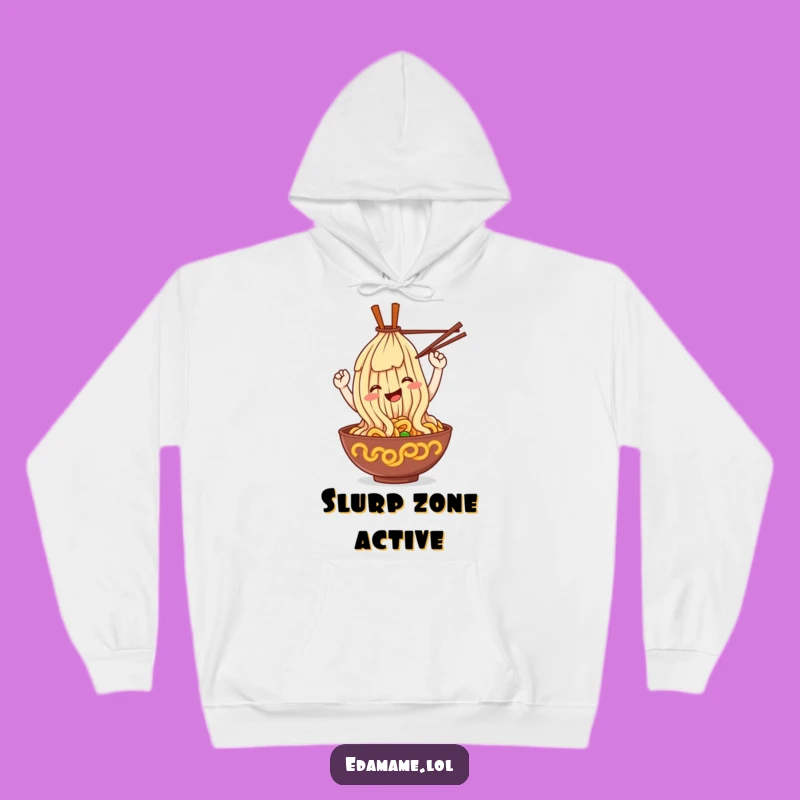 Funny Ramen Loop Hoodie: Cozy Comfort with Playful Noodle Vibes