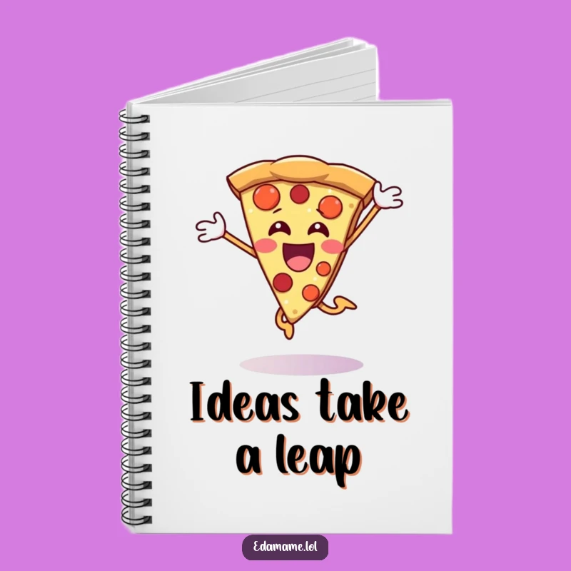 Funny Pizza Slice Notebook: Jot Down Ideas with This Hilarious Stationery