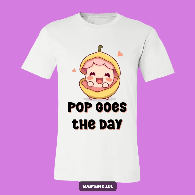 Funny Bean Pod T-Shirt: Wear Your Excitement with Edible Style