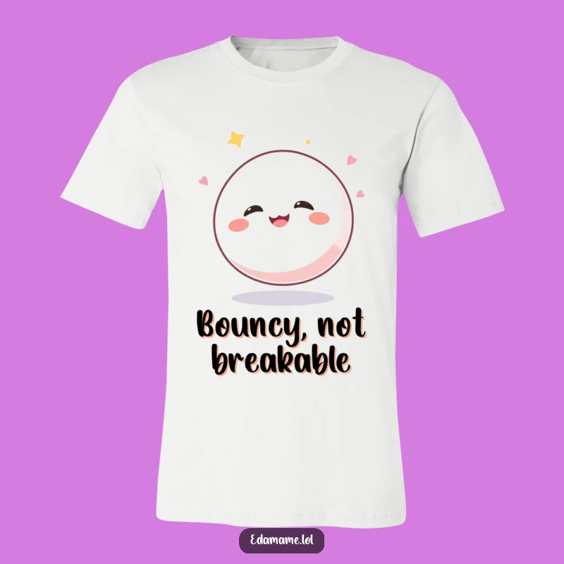 Funny Giggling Mochi Ball T-Shirt: Hilarious Joyful Apparel for Mochi Enthusiasts