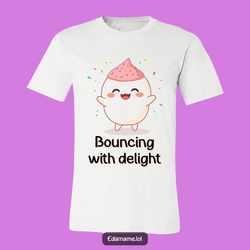 Funny Giggling Mochi Jig T-Shirt: Wear Your Sweetest Humor Proudly