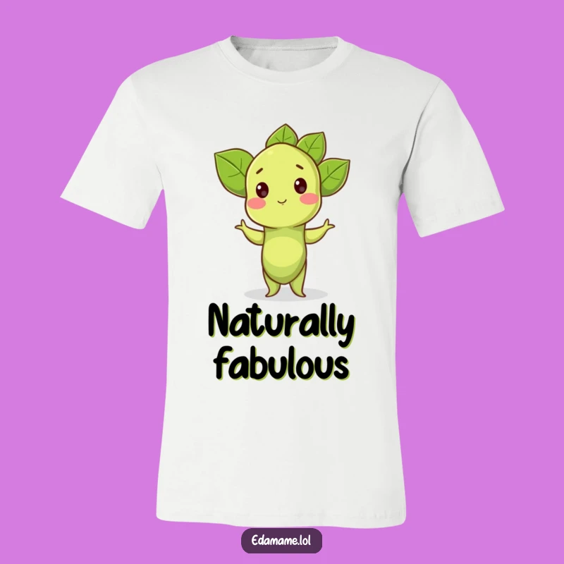 Funny Edamame T-Shirt: Proud Sprout Pose, a Hilarious Funny Gift Tee