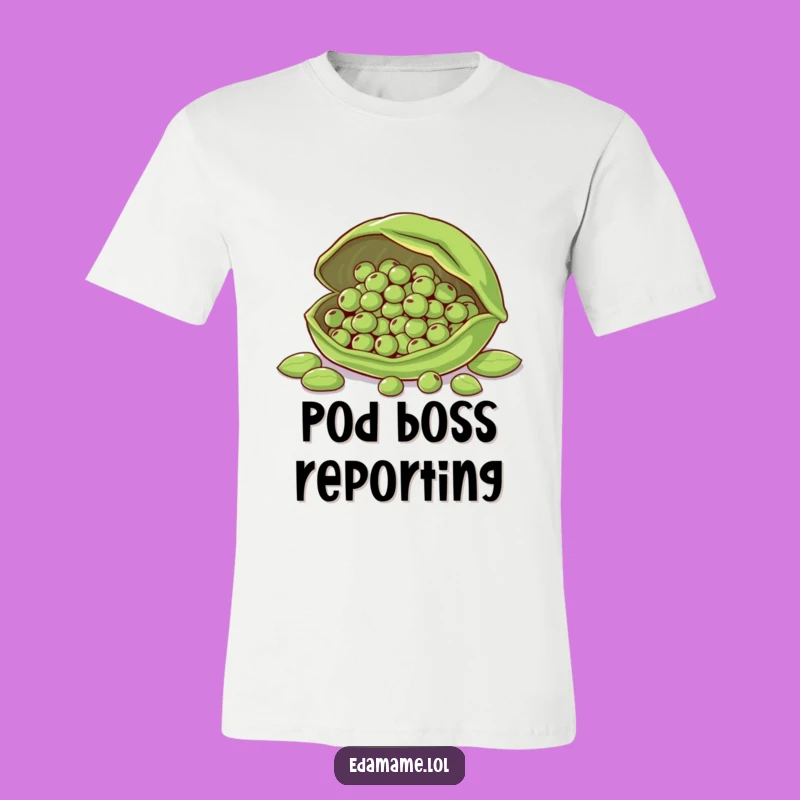 Funny Protective Edamame Pod T-Shirt - Family Love Humor Tee