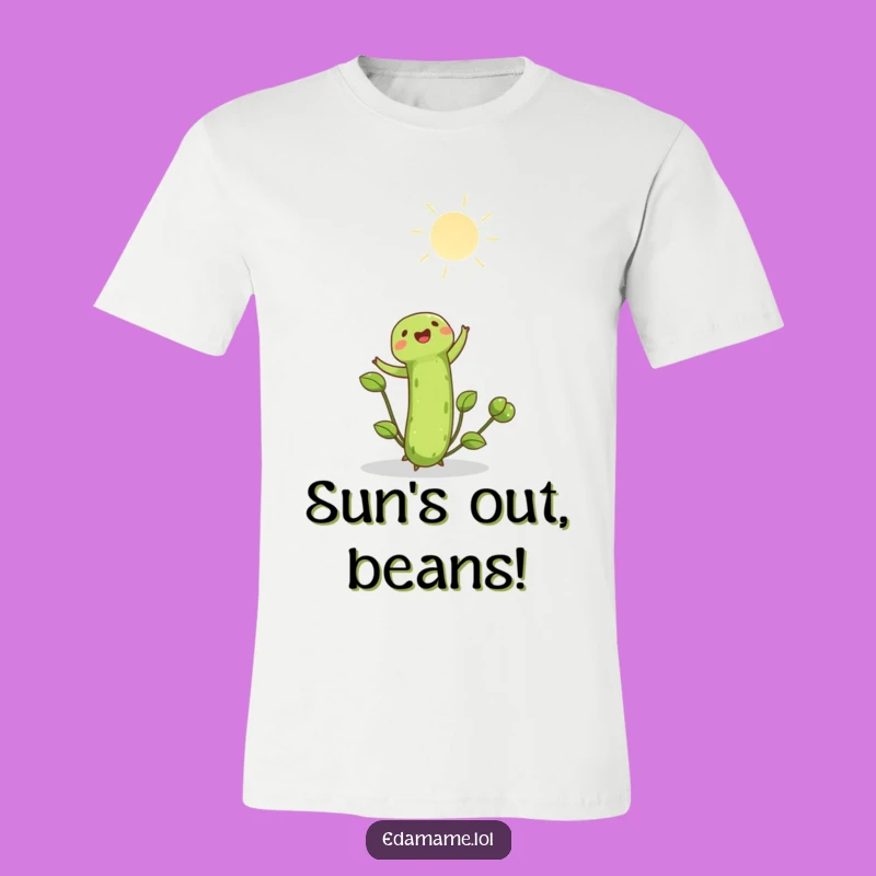 Funny Edamame Shoot T-Shirt: Grow Your Happiness in Style