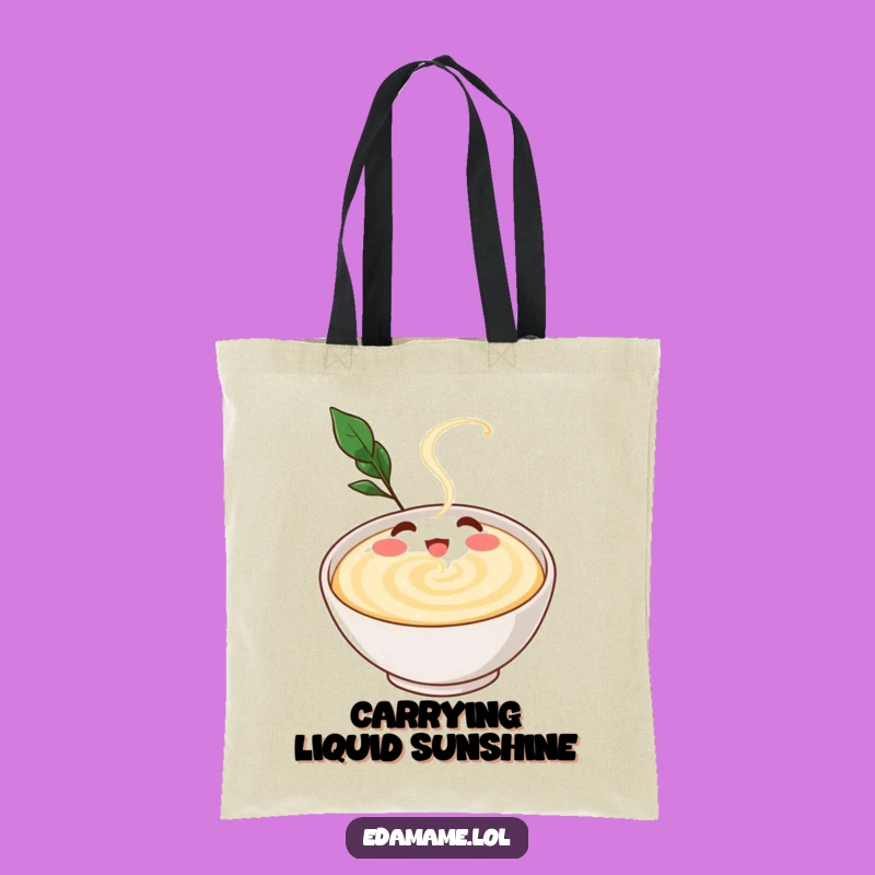 Funny Dashi Broth Tote: Carry Your Essentials with Swirling Style, Top Funny Gift!