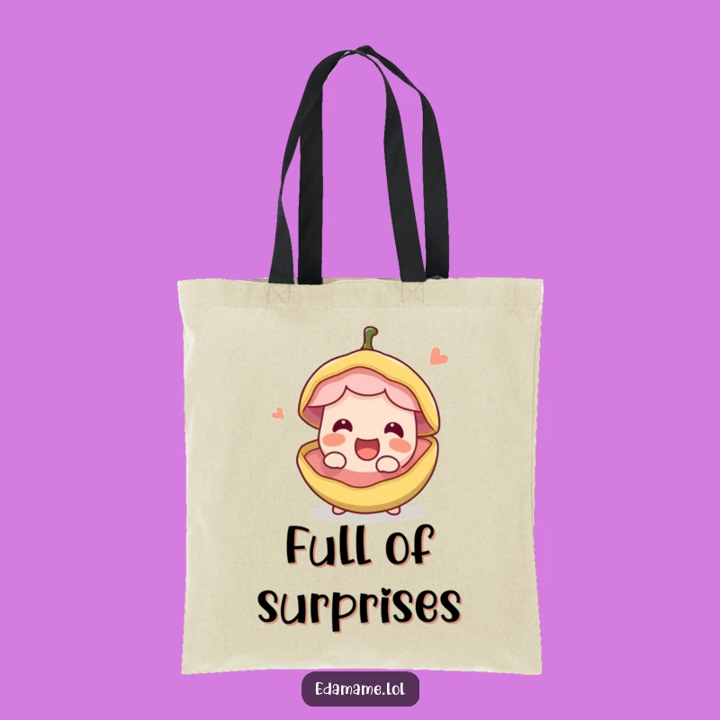 Funny Bean Pod Tote Bag: Carry Your Enthusiasm and Essentials